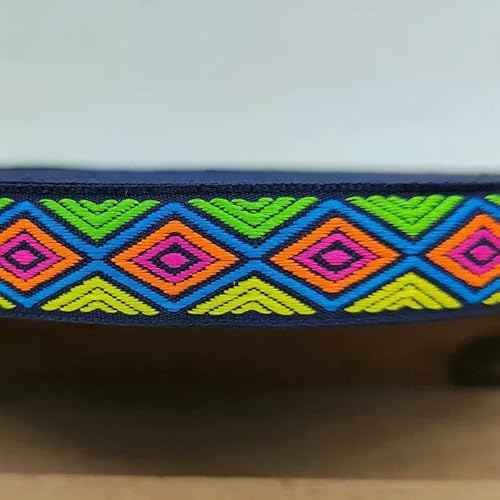 Jacquard-Polyester-Gurtband, Tasche, Schultergurt, Gürtel, Dekorband, Schrägband, Spitze, Kleidung, Nähzubehör, 4,5 m, 20 mm Jacquard-Polyester-Gurtband, Tasche, Schultergurt, Gürtel, Dekorband, Schrägband, Spitze, Kleidung, Nähzubehör, 4,5 m, 20 mm von AUCBGJQCPM