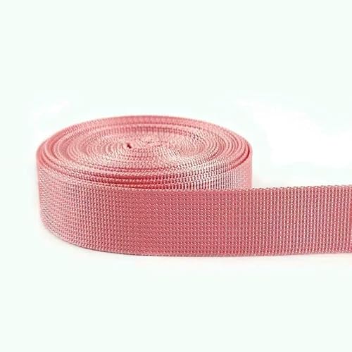 Nylon-Gurtband, 5 m, 20–38 mm, Armeegrün, Nähmaterial, Sicherheitsgurt, Rucksack, Taschen, Schnallen, Bekleidungszubehör von AUCBGJQCPM