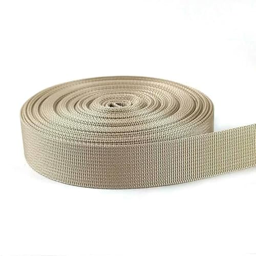 Nylon-Gurtband, 5 m, 20–38 mm, Armeegrün, Nähmaterial, Sicherheitsgurt, Rucksack, Taschen, Schnallen, Bekleidungszubehör Nylon-Gurtband, 5 m, 20–38 mm, Armeegrün, Nähmaterial, Sicherheitsgurt, Rucksack, Taschen, Schnallen, Bekleidungszubehör von AUCBGJQCPM