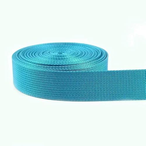 Nylon-Gurtband, 5 m, 20–38 mm, Armeegrün, Nähmaterial, Sicherheitsgurt, Rucksack, Taschen, Schnallen, Bekleidungszubehör von AUCBGJQCPM
