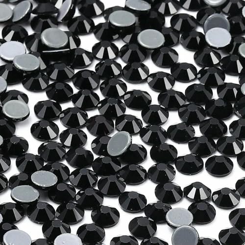SS03-SS50 Strasssteine für die Rückseite, Dekoration, DIY, Glitzer, Kristall, runde Steine für 3D-Nagelkunst-Zubehör von AUCBGJQCPM