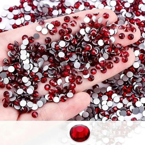 SS4-SS30 bunte, nicht fixierende Strasssteine, Glitzer, zum Aufkleben, für Kleidung, Nagelkunst-Dekorationen von AUCBGJQCPM