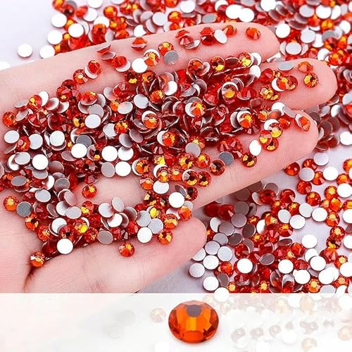 SS4-SS30 bunte, nicht fixierende Strasssteine, Glitzer, zum Aufkleben, für Kleidung, Nagelkunst-Dekorationen von AUCBGJQCPM