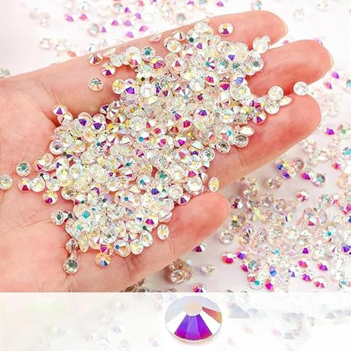 SS4-SS30 bunte, nicht fixierende Strasssteine, Glitzer, zum Aufkleben, für Kleidung, Nagelkunst-Dekorationen SS4-SS30 bunte, nicht fixierende Strasssteine, Glitzer, zum Aufkleben, für Kleidung, Nagelkunst-Dekorationen von AUCBGJQCPM