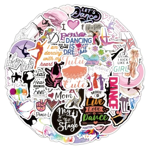 100 Stück Tanzen Aufkleber Pack Dance Sticker Set wasserdichte Vinyl Sticker für Laptop Kinder Autos Motorrad Fahrrad Skateboard Gepäck Koffer Computer Aufkleber Graffiti Decal 100 Stück Tanzen Aufkleber Pack Dance Sticker Set wasserdichte Vinyl Sticker für Laptop Kinder Autos Motorrad Fahrrad Skateboard Gepäck Koffer Computer Aufkleber Graffiti Decal von AUCEKO