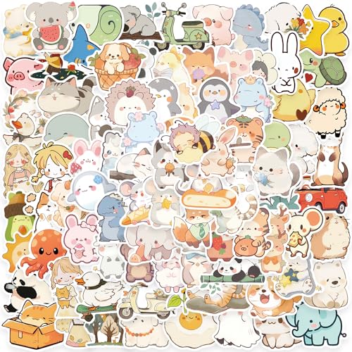 AUCEKO 100 Stück Tiere Aufkleber Pack Tiere Sticker Set wasserdichte Vinyl Sticker für Laptop Kinder Autos Motorrad Fahrrad Skateboard Gepäck Koffer Computer Aufkleber Graffiti Decal AUCEKO 100 Stück Tiere Aufkleber Pack Tiere Sticker Set wasserdichte Vinyl Sticker für Laptop Kinder Autos Motorrad Fahrrad Skateboard Gepäck Koffer Computer Aufkleber Graffiti Decal von AUCEKO