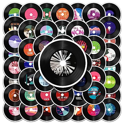 50 Stück Aufzeichnungen Recordings Aufkleber Pack Musik Sticker Set Wasserdichte Vinyl Sticker für Laptop Kinder Autos Motorrad Fahrrad Skateboard Gepäck Koffer Computer Aufkleber Graffiti Decal 50 Stück Aufzeichnungen Recordings Aufkleber Pack Musik Sticker Set Wasserdichte Vinyl Sticker für Laptop Kinder Autos Motorrad Fahrrad Skateboard Gepäck Koffer Computer Aufkleber Graffiti Decal von AUCEKO