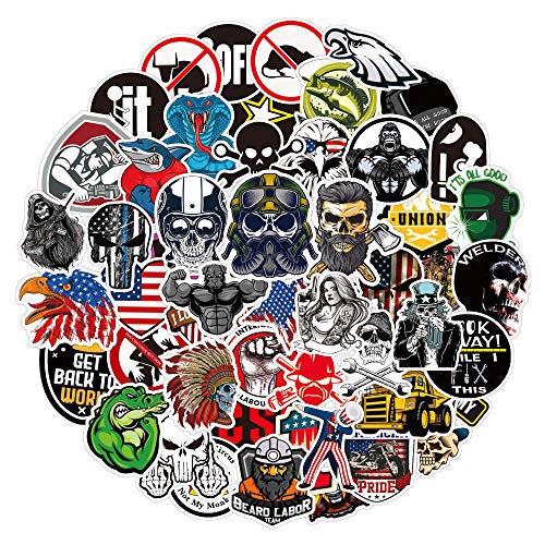 AUCEKO 100 Stück Cool Aufkleber Pack Horror Sticker Set wasserdichte Vinyl Sticker für Laptop Kinder Autos Motorrad Fahrrad Skateboard Gepäck Koffer Computer Aufkleber Graffiti Decal AUCEKO 100 Stück Cool Aufkleber Pack Horror Sticker Set wasserdichte Vinyl Sticker für Laptop Kinder Autos Motorrad Fahrrad Skateboard Gepäck Koffer Computer Aufkleber Graffiti Decal von AUCEKO