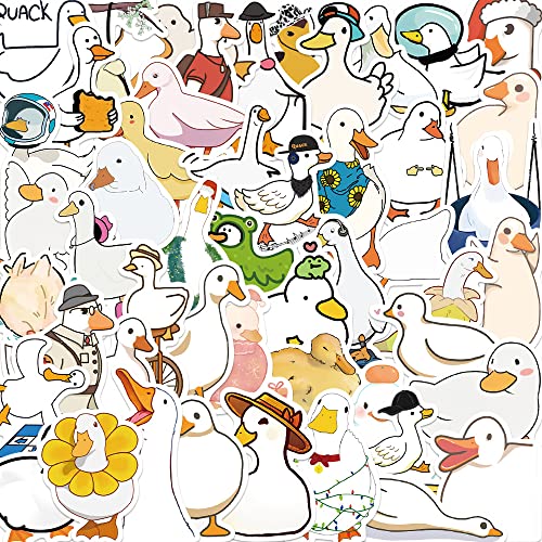 AUCEKO 50 Stück Cartoon-Ente Aufkleber Pack Cartoon Duck Sticker Set wasserdichte Vinyl Sticker für Laptop Kinder Autos Motorrad Fahrrad Skateboard Gepäck Koffer Computer Aufkleber Graffiti Decal AUCEKO 50 Stück Cartoon-Ente Aufkleber Pack Cartoon Duck Sticker Set wasserdichte Vinyl Sticker für Laptop Kinder Autos Motorrad Fahrrad Skateboard Gepäck Koffer Computer Aufkleber Graffiti Decal von AUCEKO