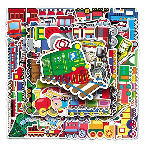 AUCEKO 50 Stück Zug Aufkleber Pack Train Sticker Set wasserdichte Vinyl Sticker für Laptop Kinder Autos Motorrad Fahrrad Skateboard Gepäck Koffer Computer Aufkleber Graffiti Decal AUCEKO 50 Stück Zug Aufkleber Pack Train Sticker Set wasserdichte Vinyl Sticker für Laptop Kinder Autos Motorrad Fahrrad Skateboard Gepäck Koffer Computer Aufkleber Graffiti Decal von AUCEKO