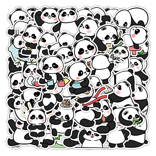 AUCEKO 60 Stück Panda Aufkleber Pack Panda Sticker Set wasserdichte Vinyl Sticker für Laptop Kinder Autos Motorrad Fahrrad Skateboard Gepäck Koffer Computer Aufkleber Graffiti Decal AUCEKO 60 Stück Panda Aufkleber Pack Panda Sticker Set wasserdichte Vinyl Sticker für Laptop Kinder Autos Motorrad Fahrrad Skateboard Gepäck Koffer Computer Aufkleber Graffiti Decal von AUCEKO