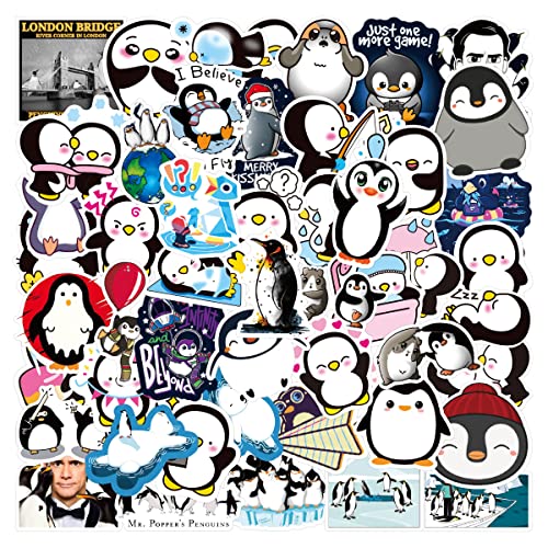 AUCEKO Tiere Pinguin Sticker Set 100 Stück, Niedliche Pinguin Ästhetische Aufkleber für Teens Mädchen Kinder Auszeichnung Aufkleber für Fahrrad Koffer Helm Laptop Skateboard Auto Motorrad AUCEKO Tiere Pinguin Sticker Set 100 Stück, Niedliche Pinguin Ästhetische Aufkleber für Teens Mädchen Kinder Auszeichnung Aufkleber für Fahrrad Koffer Helm Laptop Skateboard Auto Motorrad von AUCEKO