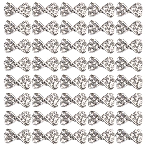 AUEAR, Nagelkunst-Charms, Strasssteine, Kristall, Fliege, Ornamente, Aufkleber, DIY-Dekoration für Design, Schmuck, Handwerk, 40 Stück AUEAR, Nagelkunst-Charms, Strasssteine, Kristall, Fliege, Ornamente, Aufkleber, DIY-Dekoration für Design, Schmuck, Handwerk, 40 Stück von AUEAR
