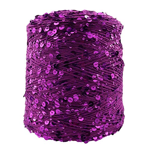 Baumwollgarn Für 50G / Ball / 140M Baumwollgarn 6 / 3Mm Spezielles Paillettengarn Bekleidungszubehör Puppenstrickgarn-11_4 Stück Baumwollgarn Für 50G / Ball / 140M Baumwollgarn 6 / 3Mm Spezielles Paillettengarn Bekleidungszubehör Puppenstrickgarn-11_4 Stück von AUFWH