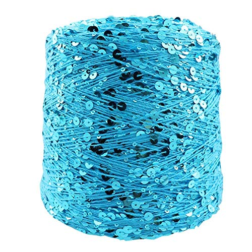 Baumwollgarn Für 50G / Ball / 140M Baumwollgarn 6 / 3Mm Spezielles Paillettengarn Bekleidungszubehör Puppenstrickgarn-12_1 Stück Baumwollgarn Für 50G / Ball / 140M Baumwollgarn 6 / 3Mm Spezielles Paillettengarn Bekleidungszubehör Puppenstrickgarn-12_1 Stück von AUFWH