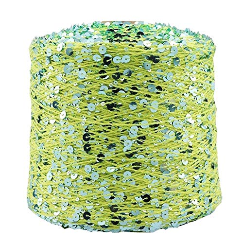 AUFWH Baumwollgarn Für Häkeln 50G / Ball / 140M Baumwollgarn 6 / 3Mm Spezielles Paillettengarn Bekleidungszubehör Puppenstrickgarn-20_1 Stück AUFWH Baumwollgarn Für Häkeln 50G / Ball / 140M Baumwollgarn 6 / 3Mm Spezielles Paillettengarn Bekleidungszubehör Puppenstrickgarn-20_1 Stück von AUFWH