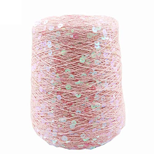 Baumwollgarn Für Häkeln 50G / Ball / 140M Baumwollgarn 6 / 3Mm Spezielles Paillettengarn Bekleidungszubehör Puppenstrickgarn-23_1 Stück Baumwollgarn Für Häkeln 50G / Ball / 140M Baumwollgarn 6 / 3Mm Spezielles Paillettengarn Bekleidungszubehör Puppenstrickgarn-23_1 Stück von AUFWH