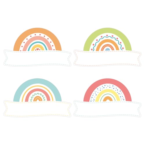 Boho-Ausschnitte für Regenbogen-Geburtstags-Pinnwand, Dekoration, Boho-Namensschilder für Lehrer, DIY, Handwerk, Klassenzimmer, Wanddekoration, 36 Stück Boho-Ausschnitte für Regenbogen-Geburtstags-Pinnwand, Dekoration, Boho-Namensschilder für Lehrer, DIY, Handwerk, Klassenzimmer, Wanddekoration, 36 Stück von AUGTHEEP
