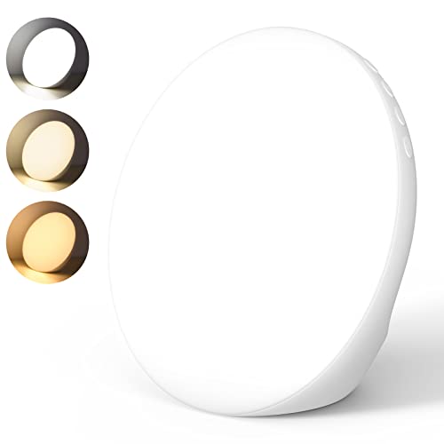 AUINSKY Tageslichtlampe 10000 Lux, Lichttherapielampe mit Einstellbaren Lichtfarben, Helligkeiten und Timer-Einstellungen, UV-Freie Sonnenlampe für den Arbeitsplatz oder Zuhause, Weiß AUINSKY Tageslichtlampe 10000 Lux, Lichttherapielampe mit Einstellbaren Lichtfarben, Helligkeiten und Timer-Einstellungen, UV-Freie Sonnenlampe für den Arbeitsplatz oder Zuhause, Weiß von AUINSKY