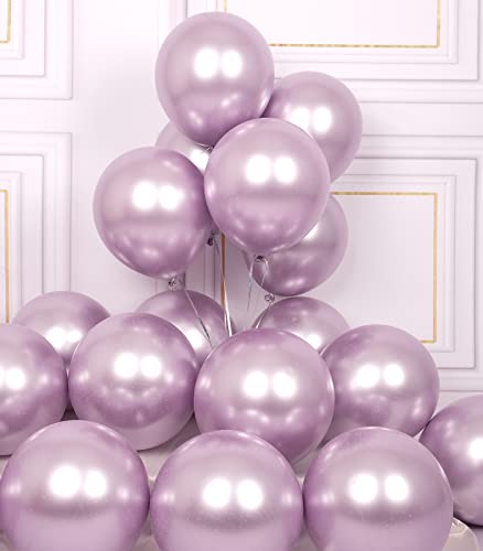 AULE Luftballons Lila Metallic Helium: 50 Stück 12 Zoll Luftballon Lavendel Ballons Hell Violett Latex Geburtstagsdeko für Geburtstag Party Hochzeit Babyparty Deko AULE Luftballons Lila Metallic Helium: 50 Stück 12 Zoll Luftballon Lavendel Ballons Hell Violett Latex Geburtstagsdeko für Geburtstag Party Hochzeit Babyparty Deko von AULE