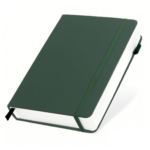 AUMAYCO Notizbuch A5, Hardcover Journal Notizbücher mit 320 Seiten, Kunstlederbezug Notizbuch mit Elastischem Verschlussband für Schule, Büro, Schreiben - Grün AUMAYCO Notizbuch A5, Hardcover Journal Notizbücher mit 320 Seiten, Kunstlederbezug Notizbuch mit Elastischem Verschlussband für Schule, Büro, Schreiben - Grün von AUMAYCO