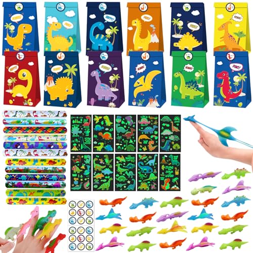 AUNGSHE 60 PCS Dinosaurier Party Mitgebsel Kindergeburtstag, Dino Geburtstag Deko, Dino Deko Kindergeburtstag, Kindergeburtstag Mitgebsel Set Party Spielzeug fur Junge Mädchen AUNGSHE 60 PCS Dinosaurier Party Mitgebsel Kindergeburtstag, Dino Geburtstag Deko, Dino Deko Kindergeburtstag, Kindergeburtstag Mitgebsel Set Party Spielzeug fur Junge Mädchen von AUNGCSHE
