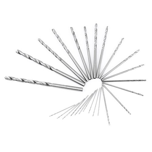 0,3-3,6 Mm Griff Range Chuck Handbohrer mit 25 Bit HSS für die Herstellung von Schmuckschmuck, Einfach zu Bedienendem Mini-Foret von AUNMAS