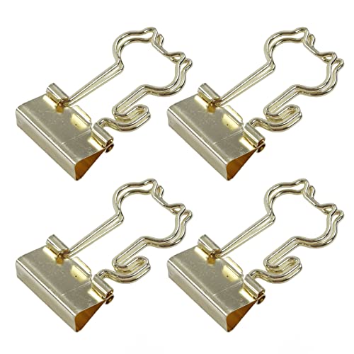 15 Stück Foldback-Klammern, Metall-Haus-Büroklammern, Geformte Büroklammern, Foldback-Clips, Klemme, Niedliche Hauskatzenform, Aufbewahrung, Schwalbenschwanzklammer für Büro, 15 Stück Foldback-Klammern, Metall-Haus-Büroklammern, Geformte Büroklammern, Foldback-Clips, Klemme, Niedliche Hauskatzenform, Aufbewahrung, Schwalbenschwanzklammer für Büro, von AUNMAS