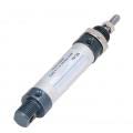 16 Mm Mini-Luftzylinder Aluminium, Doppelwirkungs Luftzylinder 16 Mm Luftzylinder Legierungs Doppelwirkungs Pneumatikzylinder 30-800 Mm/s 0,1-0,8 MPa (MAL16*75) von AUNMAS