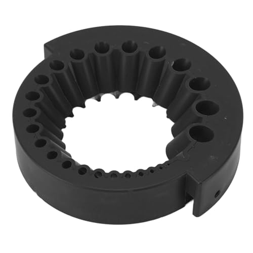 2 Bis 13 Mm Bohrerbits Spitzer mit Rillen für Hochgeschwindigkeitsstahl-, Carbid- und Twist-Bits, Tragbar und für Haus- und Außenanwendungen (BLACK) von AUNMAS