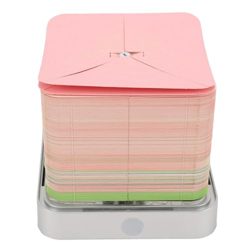 3D-Notizblock, 9,9 X 9,9 X 8,6 Cm, Exquisite Handwerkskunst, Kalender 2025, Liebesschloss, Papier, Schnitzkunst, Notizblock mit 8,9 X 8,9 X 7,9 Cm Großer Abdeckung für 3D-Notizblock, 9,9 X 9,9 X 8,6 Cm, Exquisite Handwerkskunst, Kalender 2025, Liebesschloss, Papier, Schnitzkunst, Notizblock mit 8,9 X 8,9 X 7,9 Cm Großer Abdeckung für von AUNMAS
