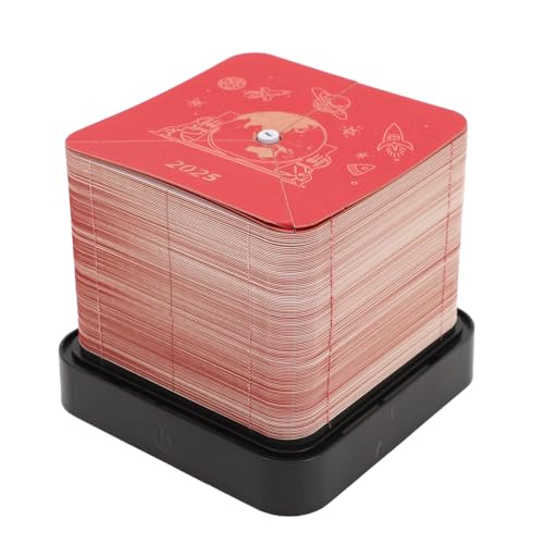 3D-Notizblock, Kalender 2025, 3D-Notizblock, Handgerissenes Papier, Schnitztechnik, Klebriger Notizblock, Papierschnitzkunst, Notizblock, 3D-Notizblock in Erdform (Rot) von AUNMAS