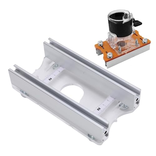 AUNMAS Holz Trimmer Router Basis Kompakt, Aluminiumlegierungspalme Router Schlitzhalterung für Schrankgarderobe Möbel AUNMAS Holz Trimmer Router Basis Kompakt, Aluminiumlegierungspalme Router Schlitzhalterung für Schrankgarderobe Möbel von AUNMAS