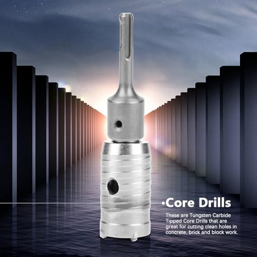 AUNMAS Vielseitige TCT -Kernbohrer für Verschiedene Rohrgrößen - 10pcs Plus Verlängerung Shank Lochschneider, Zum Bohren von Wasserrohr, Heizungsrohr, Klimaanlagenrohr, 4 Zoll Wandlüfter Anwendbar AUNMAS Vielseitige TCT -Kernbohrer für Verschiedene Rohrgrößen - 10pcs Plus Verlängerung Shank Lochschneider, Zum Bohren von Wasserrohr, Heizungsrohr, Klimaanlagenrohr, 4 Zoll Wandlüfter Anwendbar von AUNMAS