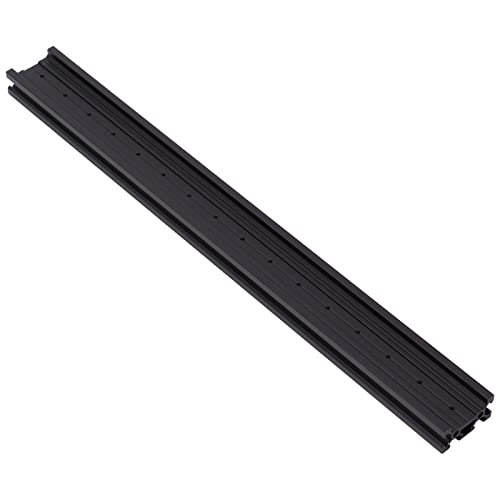 Linearschienen-Gleitführung Aluminium, Linearschienenführungs-Gleitschiene Profiliert V-Schlitz Embeddable Black Zum Drucken von Gravuren (400 mm) von AUNMAS