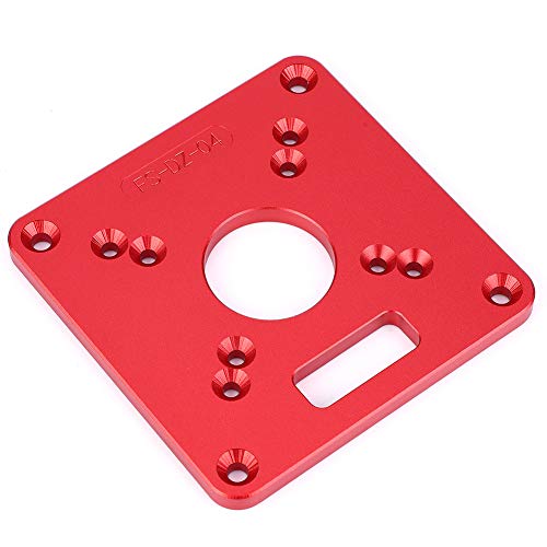 Router Table Insert Plate, Router Insert Plate Router Table Insert Plate Aluminum Alloy 6061 Anodic Oxidation Engraving Router Table Plate von AUNMAS