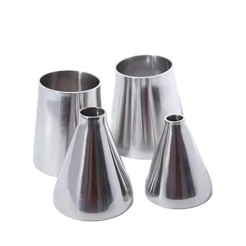 AUOQKQUT 1PC 104mm - 38mm SS304 Stainless Steel Butt Welding Speed Reducer von AUOQKQUT