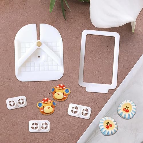 AUOQZ Modelliermassen-Formen für Ohrringherstellung, Bolzenpfosten, Einbettungswerkzeug, V-förmige Positionierung, Polymer-Ton, Ohrringe, Schneider für Schmuck, DIY, Handarbeit, Liebhaber, Geschenke AUOQZ Modelliermassen-Formen für Ohrringherstellung, Bolzenpfosten, Einbettungswerkzeug, V-förmige Positionierung, Polymer-Ton, Ohrringe, Schneider für Schmuck, DIY, Handarbeit, Liebhaber, Geschenke von AUOQZ