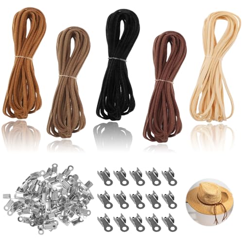 5 Stück Lederband Kette 5M x 2,6mm lederschnüre mit Schnurenden Klassik Basteln Lederschnüre Faden Lederschnur Faux Wildleder Schnur in 5 Farben für die Herstellung von Armbändern, DIY Kunsthandwerk 5 Stück Lederband Kette 5M x 2,6mm lederschnüre mit Schnurenden Klassik Basteln Lederschnüre Faden Lederschnur Faux Wildleder Schnur in 5 Farben für die Herstellung von Armbändern, DIY Kunsthandwerk von AUPERTO