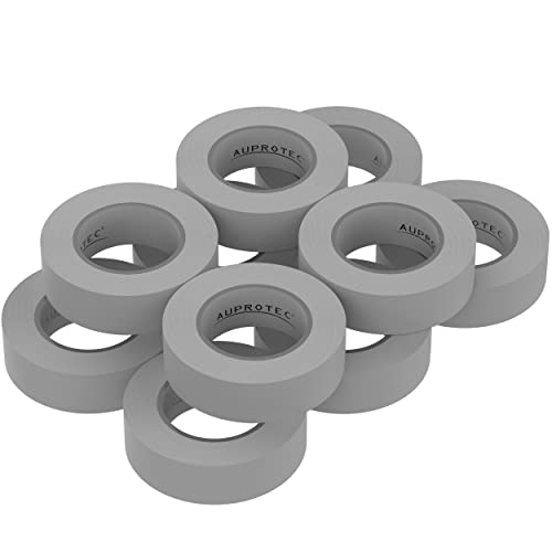 AUPROTEC 10x Isolierband grau 15mm x 10m VDE Isoband PVC Elektriker Klebeband DIN EN 60454-3-1 AUPROTEC 10x Isolierband grau 15mm x 10m VDE Isoband PVC Elektriker Klebeband DIN EN 60454-3-1 von AUPROTEC