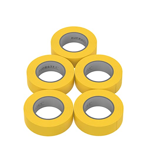 AUPROTEC 5X Isolierband gelb 15mm x 10m VDE Isoband PVC Elektriker Klebeband DIN EN 60454-3-1 AUPROTEC 5X Isolierband gelb 15mm x 10m VDE Isoband PVC Elektriker Klebeband DIN EN 60454-3-1 von AUPROTEC
