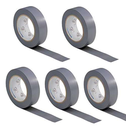 AUPROTEC 5X Isolierband grau 15mm x 10m VDE Isoband PVC Elektriker Klebeband DIN EN 60454-3-1 AUPROTEC 5X Isolierband grau 15mm x 10m VDE Isoband PVC Elektriker Klebeband DIN EN 60454-3-1 von AUPROTEC