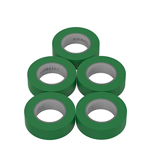 AUPROTEC 5x Isolierband grün 15mm x 10m VDE Isoband PVC Elektriker Klebeband DIN EN 60454-3-1 AUPROTEC 5x Isolierband grün 15mm x 10m VDE Isoband PVC Elektriker Klebeband DIN EN 60454-3-1 von AUPROTEC