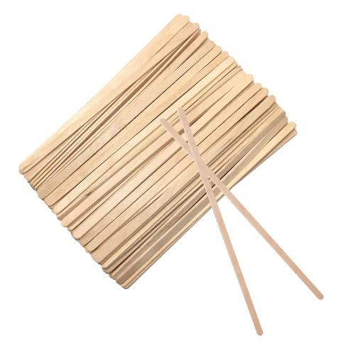 AURSTORE BASA 100 skt Rührstäbchen 11,3 cm Lange aus Holz. Einweg Kaffeestäbchen, Kaffee Holzrührstäbe. Sticks Für Tee und Kaffee. Holzstäbchen zum basteln von AURSTORE