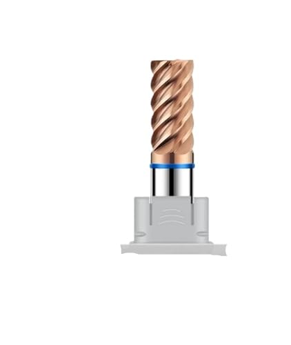 Innenbohrwerkzeuge mit kleinem Durchmesser Beschichtung Wolframstahl-Hartmetall-Flachbodenfräser for mechanische CNC-Werkzeuge(1PCS,8x30x100) von AURVIX