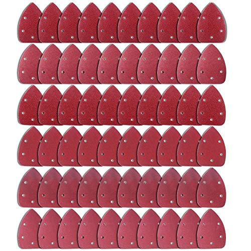 AUSTOR 60 stücke Klett-Schleifdreiecke Maus Detail Schleifpapier 5 Loch je 10 x 40 / 60 / 80 / 120 / 180 / 240 Körnung Für Dreieckschleifer Schleifer AUSTOR 60 stücke Klett-Schleifdreiecke Maus Detail Schleifpapier 5 Loch je 10 x 40 / 60 / 80 / 120 / 180 / 240 Körnung Für Dreieckschleifer Schleifer von AUSTOR