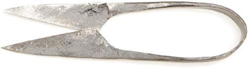 Authentic Blades MO - Asiatisches Schere aus Vietnam - 8cm Schneide - traditionell handgefertigt - Mittelalterschere, Bügelschere von AUTHENTIC BLADES EINFACH. SCHÖN. SCHARF.
