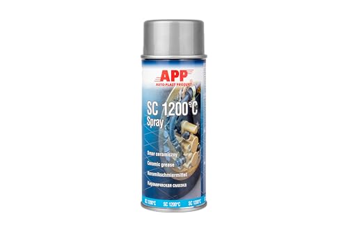 APP SC 1200 Keramikspray | Keramikpaste Spray - Pastenkonsistenz, enthält Keramikpartikel | Hitzebeständig Schmieröl: von -40°C bis +1200°C | Beständig gegen Wasser, Chemikalien, Wetter | 400 ml APP SC 1200 Keramikspray | Keramikpaste Spray - Pastenkonsistenz, enthält Keramikpartikel | Hitzebeständig Schmieröl: von -40°C bis +1200°C | Beständig gegen Wasser, Chemikalien, Wetter | 400 ml von AUTO-PLAST PRODUKT