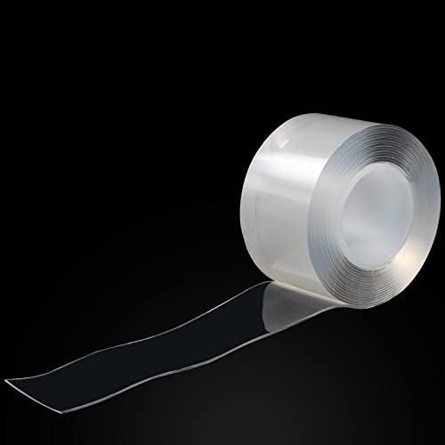 AUTOXBERT 3 Meter Nano Tape Doppelseitiges Klebeband Transparent Extra Stark Dünn Entfernbares Beidseitiges Klebeband Abnehmbares Gel Spurloses Klebeband 40MM von AUTOXBERT