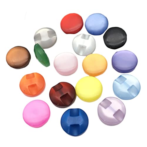 100Stück Kinderbekleidung Zubehör Dunkelaugen Knöpfe Zufällige Farben für Nähprojekte DIY Basteln Runde Druckknöpfe für Scrapbooking 100Stück Kinderbekleidung Zubehör Dunkelaugen Knöpfe Zufällige Farben für Nähprojekte DIY Basteln Runde Druckknöpfe für Scrapbooking von AUTSUPPL